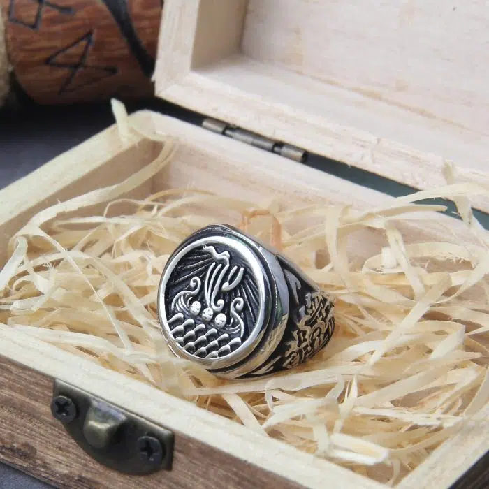 Viking Ring Viking Boat Ring Drakkar