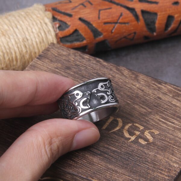 Viking Ring Viking Symbol Bear Rings