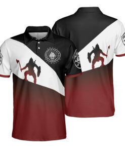 Viking Polo Shirt Viking Warriors Until Valhalla