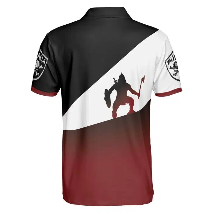 Viking Polo Shirt Viking Warriors Until Valhalla