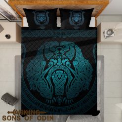 Viking Bedding Set Odin Bear