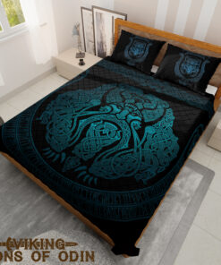 Viking Bedding Set Odin Bear