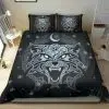 Viking Bedding Set Viking Wolf