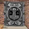 Viking Quilt Fenrir Thor Hammer Mjolnir Valknut Rune Norse