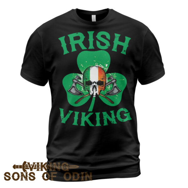 Viking Shirt Irish Viking St. Patrick's Day