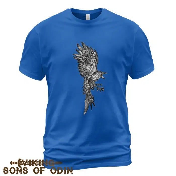 Viking Shirt Raven Rune