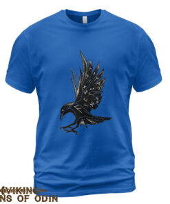 Viking Shirt Raven Rune