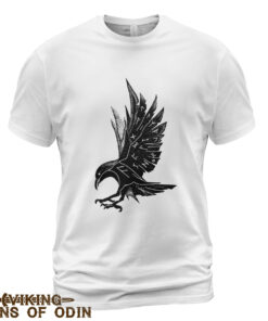 Viking Shirt Raven Rune