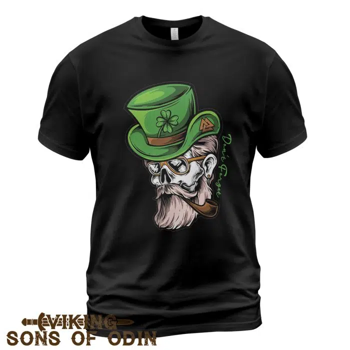 Viking Shirt Viking Irish Don't Forget F St. Patrick's Day