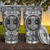 Viking Tumbler Thor Hammer Mjolnir Valknut Rune Norse