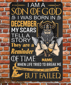 Viking Metal Sign I Am Sons Of God