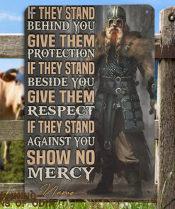 Viking Metal Sign Show No Mercy