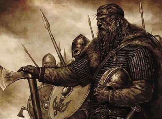Two things make the strength of Viking warriors