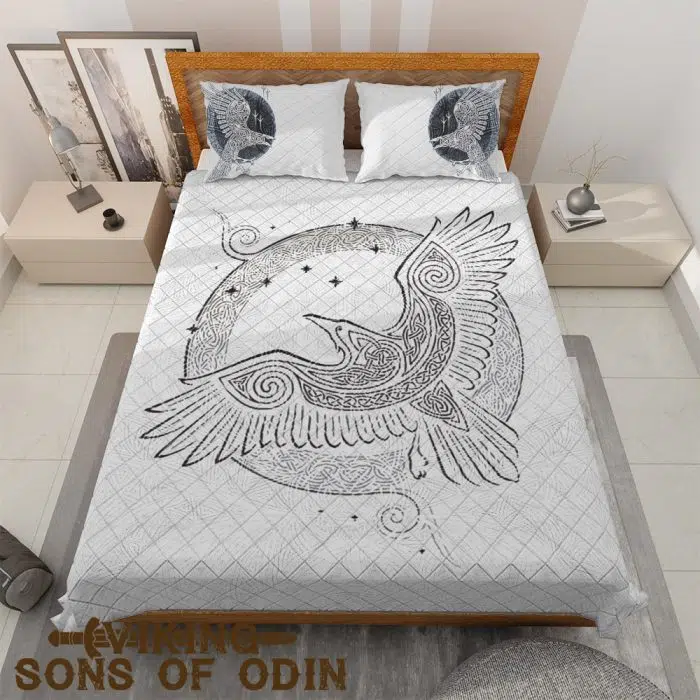 Viking Bedding Set Raven