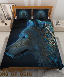Viking Bedding Set Wolf Fenrir