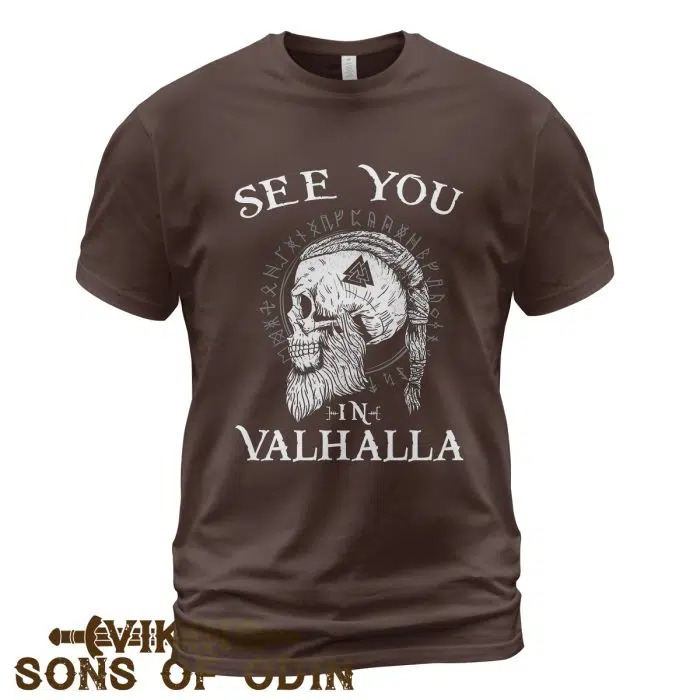 Viking Shirt See You In Valhalla