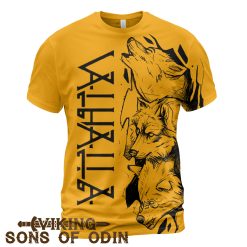 Viking Shirt Wolf Valhalla