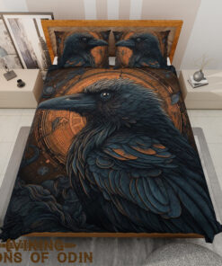 Viking Bedding Set Raven