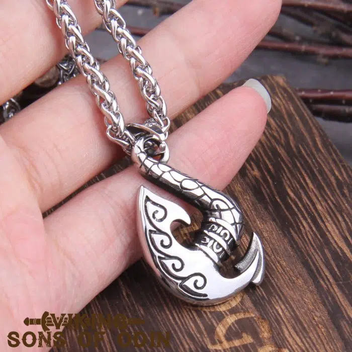 Viking Necklaces Nordic Axe pendant 3