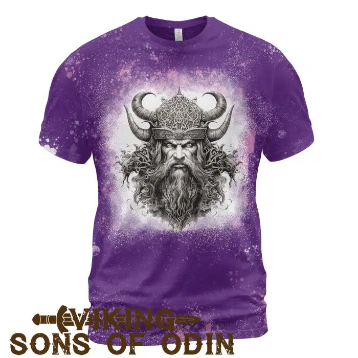 Viking Bleached T-Shirt Odin