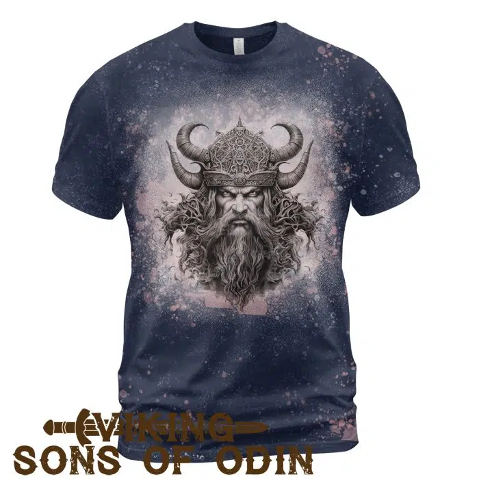 Viking Bleached T-Shirt Odin