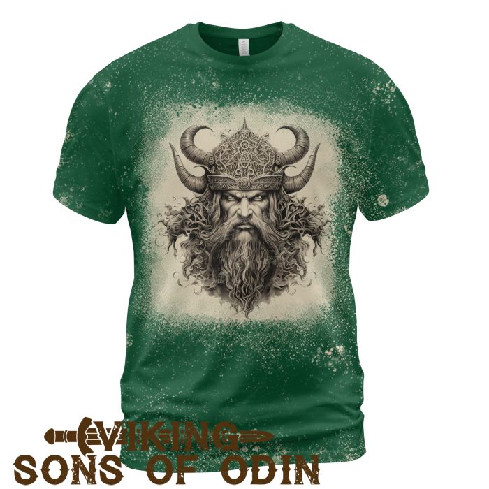 Viking Bleached T-Shirt Odin