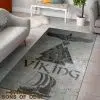 Viking Rug Valknut Raven Ship