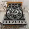 Viking Bedding Set Raven Skoll and Hati Odin