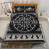 Viking Bedding Set Raven Skoll and Hati Proud Heathen