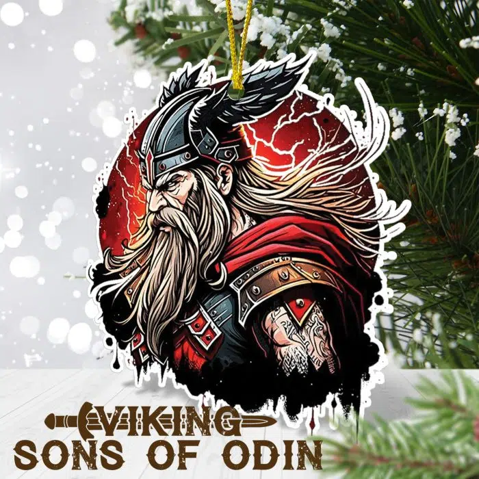 Viking Christmas Ornaments Odin