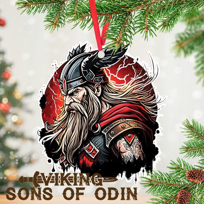 Viking Christmas Ornaments Odin