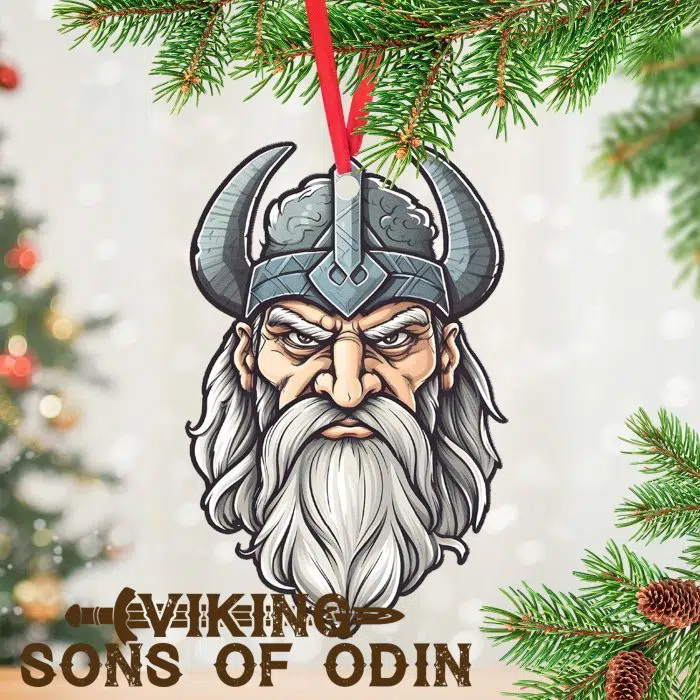 Viking Christmas Ornaments Odin - Image 3