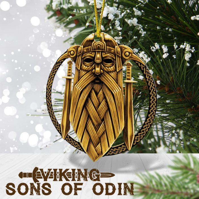 Viking Christmas Ornaments Odin