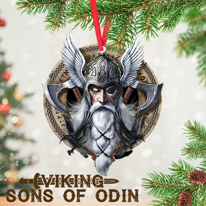 Viking Christmas Ornaments Odin