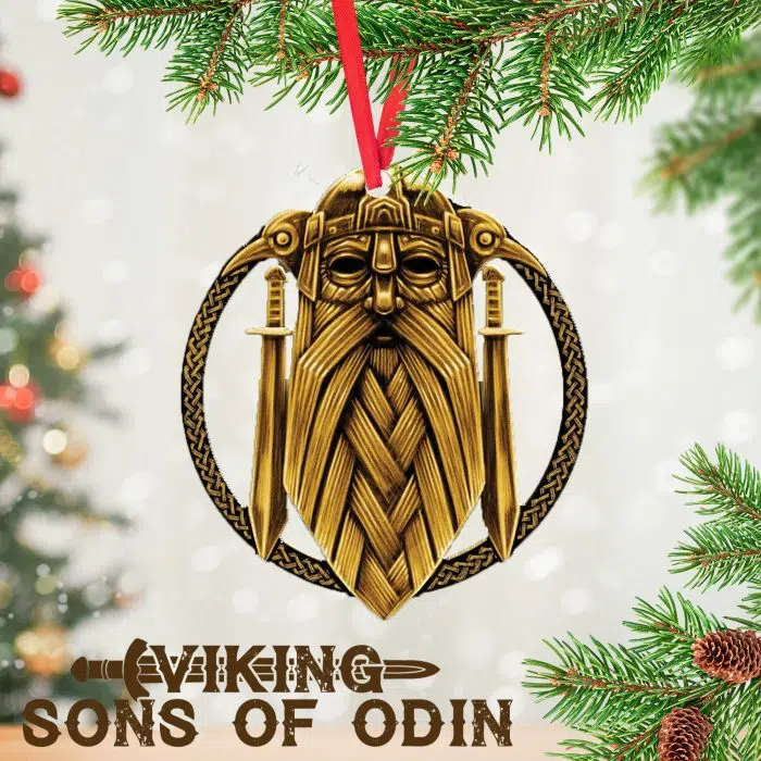 Viking Christmas Ornaments Odin