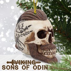 Viking Christmas Ornaments Viking Skull