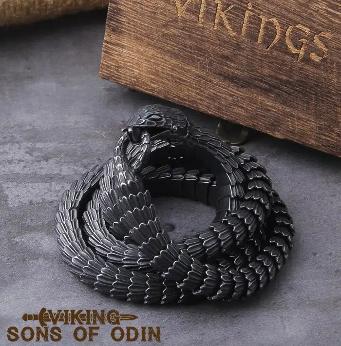 Viking Necklaces Nordic Jormungand