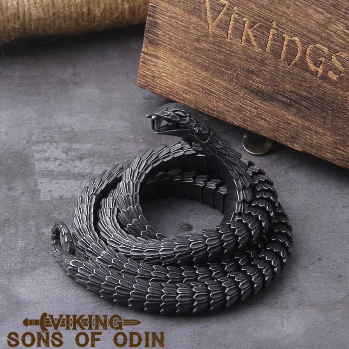 Viking Necklaces Nordic Jormungand