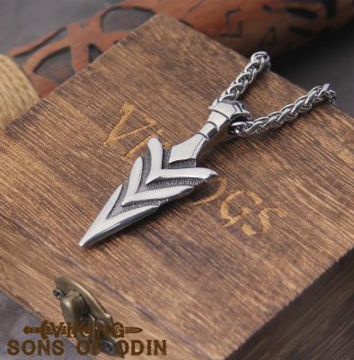 Viking Necklaces Norse Mythology Odin's Spear Gungnir