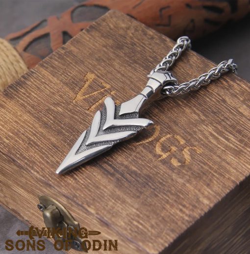 Viking Necklaces Norse Mythology Odin's Spear Gungnir