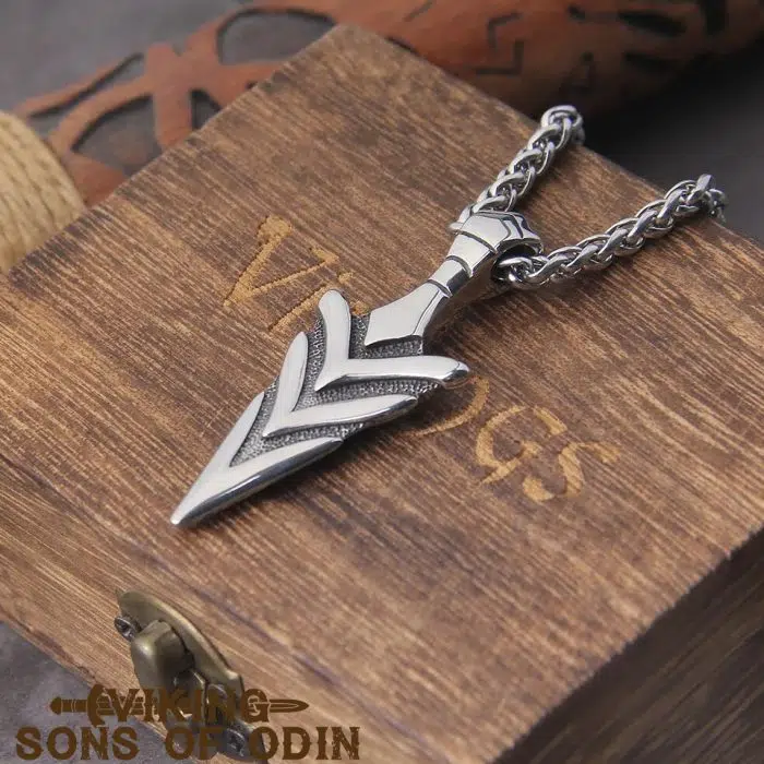 Viking Necklaces Norse Mythology Odin's Spear Gungnir