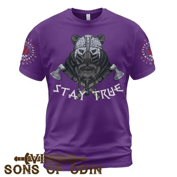 Viking Shirt Stay True Until Valhalla