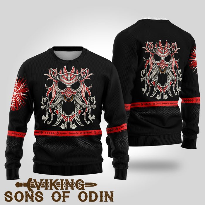 Viking Sweater Odin Christmas Sweater