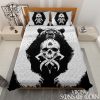 Viking Bedding Set Wolf Skoll and Hati Bear Valknut