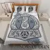 Viking Bedding Set Thor's Hammer Mjolnir