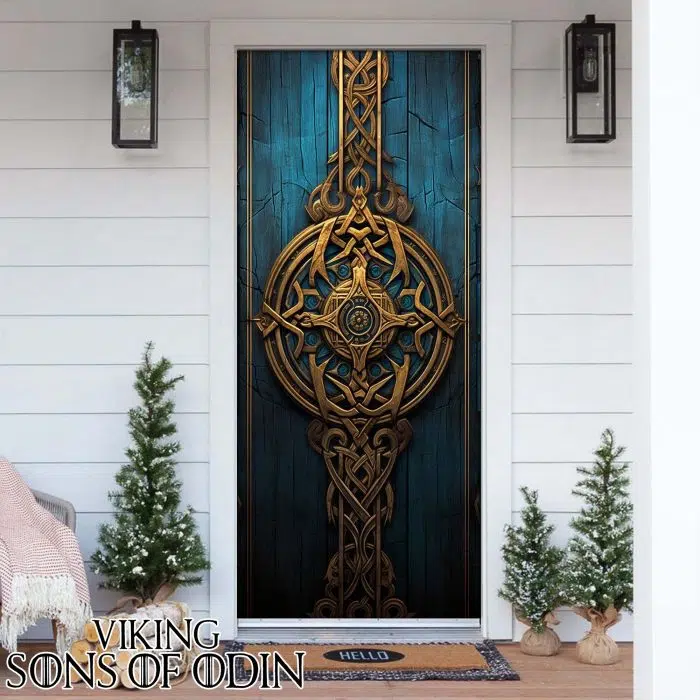 Viking Door Cover Celtics Symbol