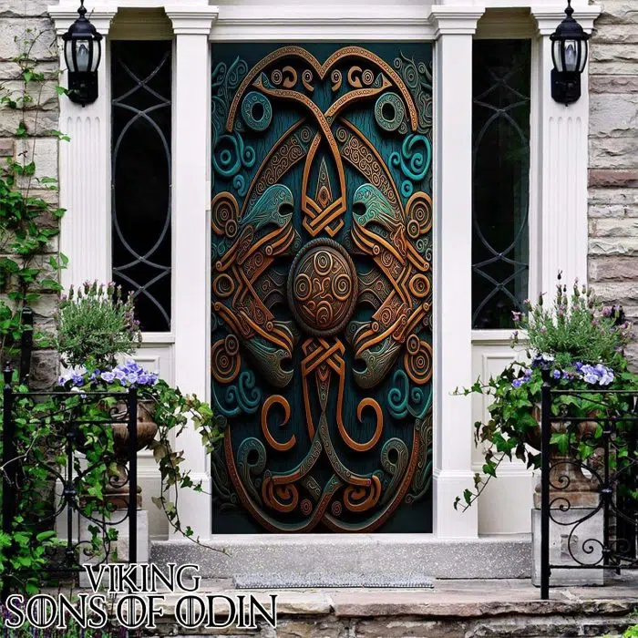 Viking Door Cover Celtics Symbol