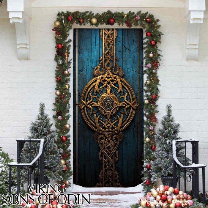 Viking Door Cover Celtics Symbol