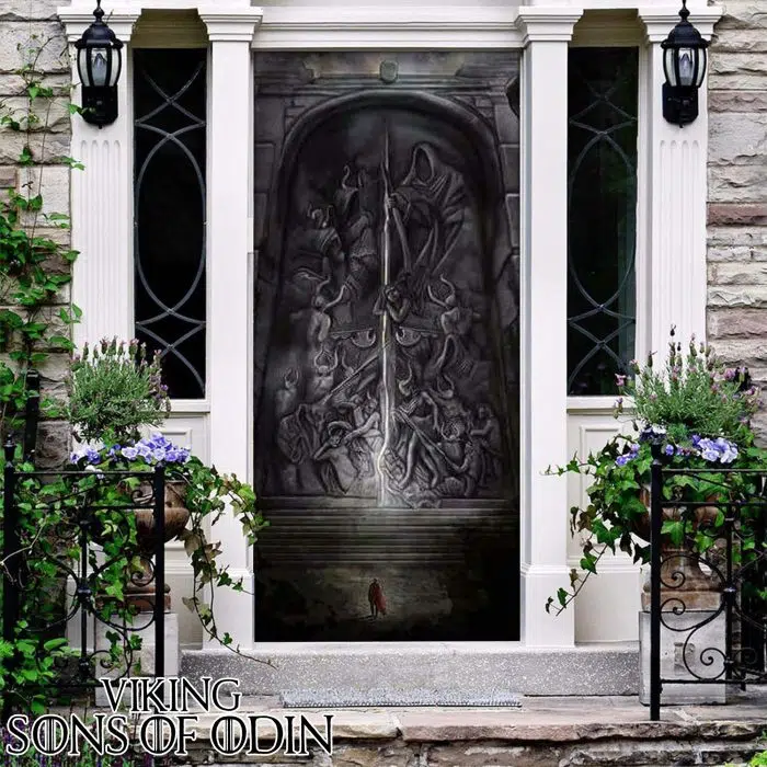 Viking Door Cover Valhalla