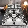 Viking Bedding Set Sleipni Tree Of Life Raven